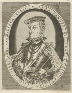II. Tiroli Ferdinánd portréja Uralkodók portréi (sorozat címe) alkotó: Pieter van der Heyden