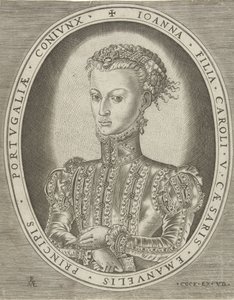 Habsburg Johanna portréja Uralkodók portréi (sorozat címe) alkotó: Pieter van der Heyden