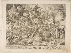 Pride Superbia A hét halálos bűnből, 1558.