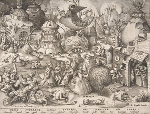 Pride Superbia, A hét halálos bűn sorozatból, 1558.