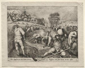 A négy évszak: 1570 nyár. alkotó: Pieter van der Heyden