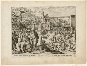 Tél, a Négy évszakból alkotó: Pieter van der Heyden