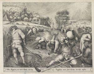 Nyár Aestas (cím a tárgyon) A négy évszak (sorozat címe) alkotó: Pieter van der Heyden