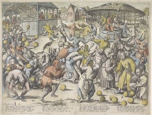Bolondok vásár alkotó: Pieter van der Heyden