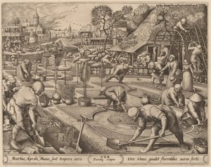 Tavaszi alkotó: Pieter van der Heyden after Pieter Bruegel the Elder