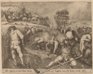 Nyár alkotó: Pieter van der Heyden after Pieter Bruegel the Elder
