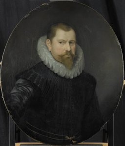Fiatalabb Cornelis Matelieff, a Holland Kelet-Indiai Társaság rotterdami kamara igazgatója, 1602-ben megválasztott portréja