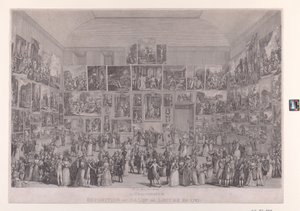 Kiállítás a Salon du Louvre-ban 1787-ben