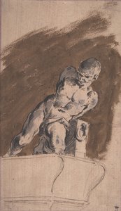 Láncos meztelen fogoly, Pietro Tacca után, 1729-1804.
