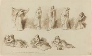 Lady Hamilton attitűdjei