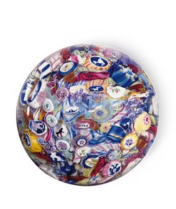 Rántott millefiori súly, 1846 alkotó: Pietro Bigaglia