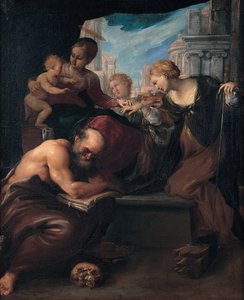 Szent Katalin misztikus házassága, 1595-1599