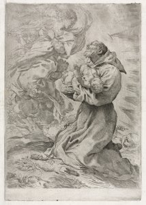 Assisi Szent Ferenc látomása