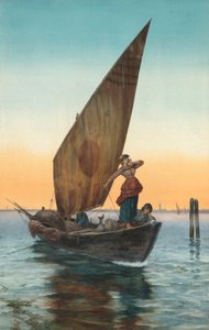A Grand Canal, Velence, 19. század vége – 20. század eleje.