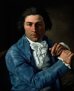Giuseppe Valadier építész portréja, c. 1795. alkotó: Pietro Labruzzi