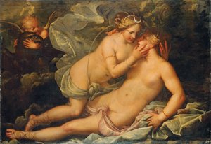Jupiter Diana és Callisto nimfa képében