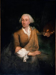 Francesco Guardi (1712-1793) festő portréja 52 évesen Pietro Longhi (1702-1785) festménye 1764 V. 132x100 cm Velence, Ca 