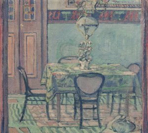 Belső, 1918 alkotó: Pietro Marussig