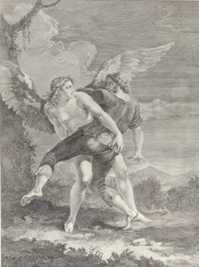 Jákob birkózik az angyallal, 1730-39.