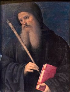 Szent Benedek alkotó: Pietro Perugino