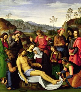 Krisztus siralma, 1495 alkotó: Pietro Perugino