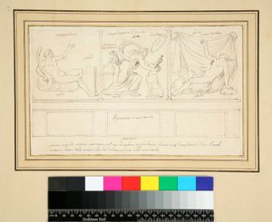 Egy fal három lappal) alkotó: Pietro Santi Bartoli