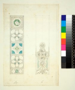 A Villa Madama boltozata (fekete kréta, némelyik tollal és barna tintával. Akvarellel színezve) alkotó: Pietro Santi Bartoli