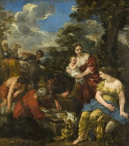 Lábán keresi bálványait (olaj, vászon) alkotó: Pietro da Cortona