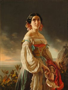 Lina Gagarina hercegnő portréja, 1847
