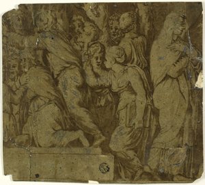 Niobe története: Latona alkotó: Polidoro da Caravaggio