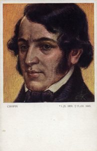 Frederic Chopin lengyel zeneszerző és zongoraművész (1810-1849) alkotó: Polish School