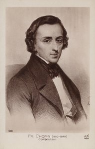 Frederic Chopin lengyel zeneszerző és zongoraművész (1810-1849)