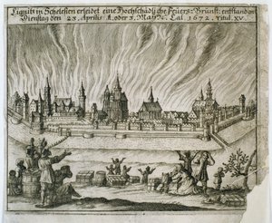 Legenda a kettő tüzéről, 1672 alkotó: Polish School
