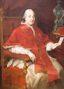 Pius portréja VI alkotó: Pompeo Girolamo Batoni
