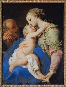 A Szent Család (festmény vászonra) alkotó: Pompeo Girolamo Batoni