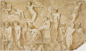 A szerelem diadala (az antik dombormű után) alkotó: Pompeo Girolamo Batoni