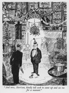 "És most, Harrison, kérlek, mondd meg a szakácsnak, hogy jöjjön fel egy pillanatra" (litho) alkotó: Pont