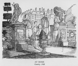 Otthon, country folk (litho) alkotó: Pont