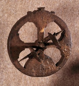 Asztrolábium, a navigátorok által használt csillagászati mérőműszer. Portugáliában készült. 1648. alkotó: Portuguese School