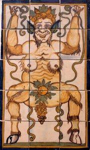 Bacchus - Cseréppanel Bacchus, portugál gyár alkotó: Portuguese School