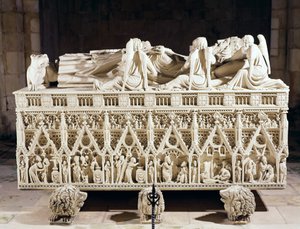 I. Péter (1320-67) portugál király sírja