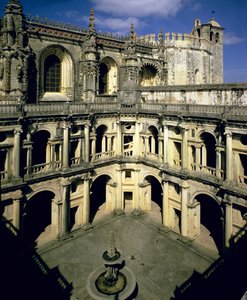 Kilátás a Claustro dos Felipesre, 1584 után készült el alkotó: Portuguese School