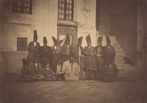 [A Damegan mecsetében Az eunuchok], 1850-es évek.