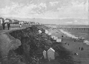 Clacton: The Beach, 1896