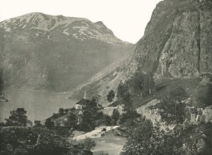 Merok, a Geiranger-fjordon, Norvégiában, 1895.