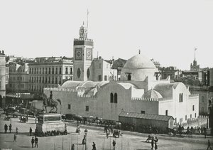 A Djamaa al-Djedid, Algír, Algéria, 1895.