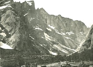 A Trolltindane-hegység, Horgheim, Norvégia, 1895.