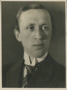 Karel Capek portréja 1890-1938, 1930. alkotó: Prague . Photo studio Vanek