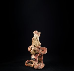 Női szobor / mexikói művészet, Nayarit (terrakotta) alkotó: Precolombian Precolombian