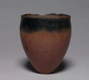 Fekete tetejű főzőpohár, ie 4500-3000 alkotó: Predynastic Period Egyptian